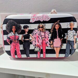 Barbie Pencil Case with Stickers & Pens